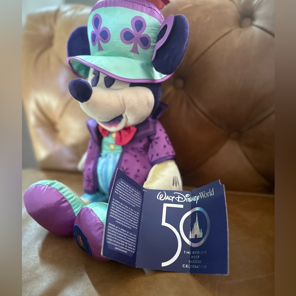 NWT Disney The Main Attraction Limited Edition Series Mickey Mouse 16" Plush - Picture 8 of 11